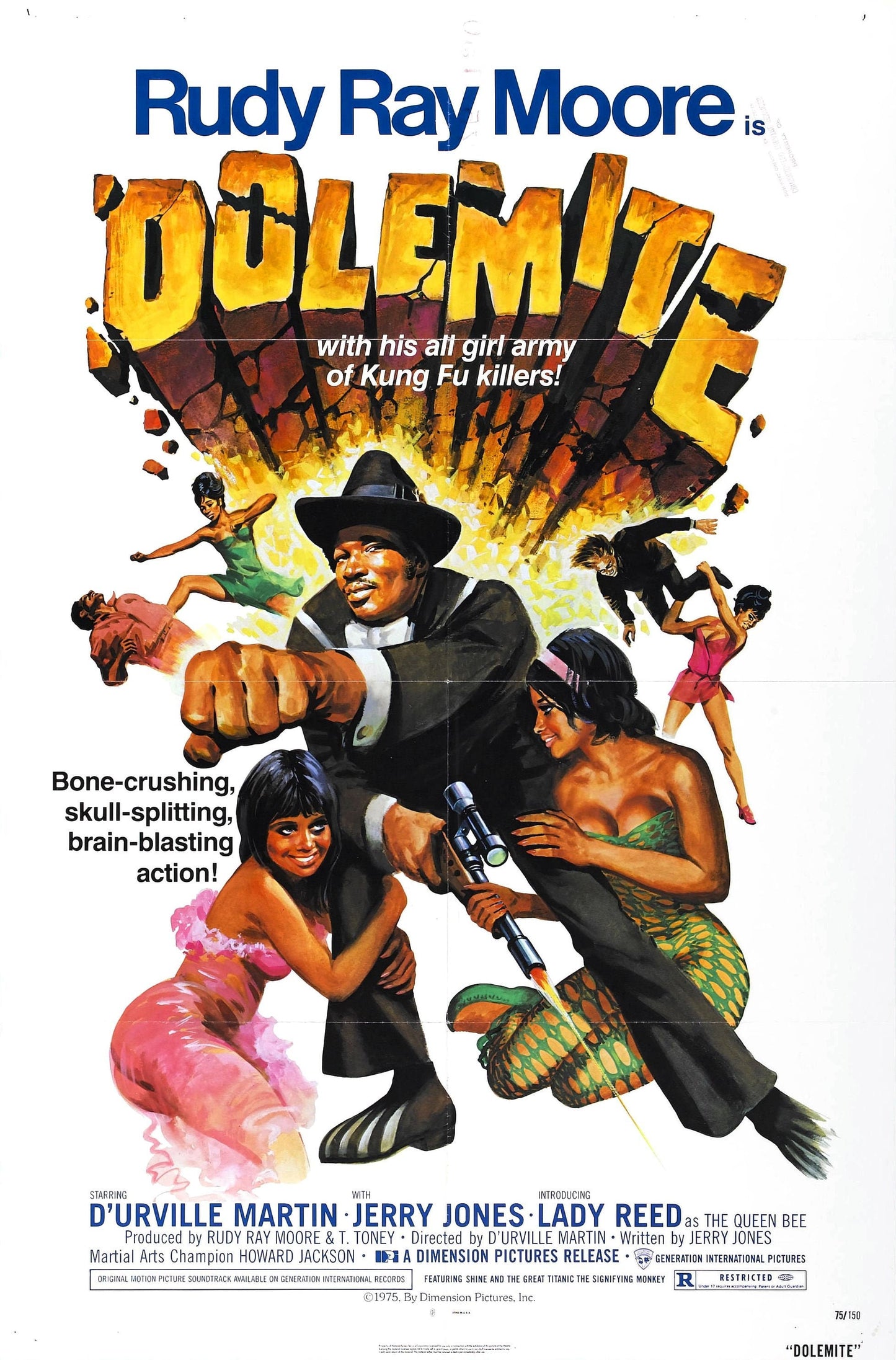 Dolemite Vintage movie poster re print (6520)